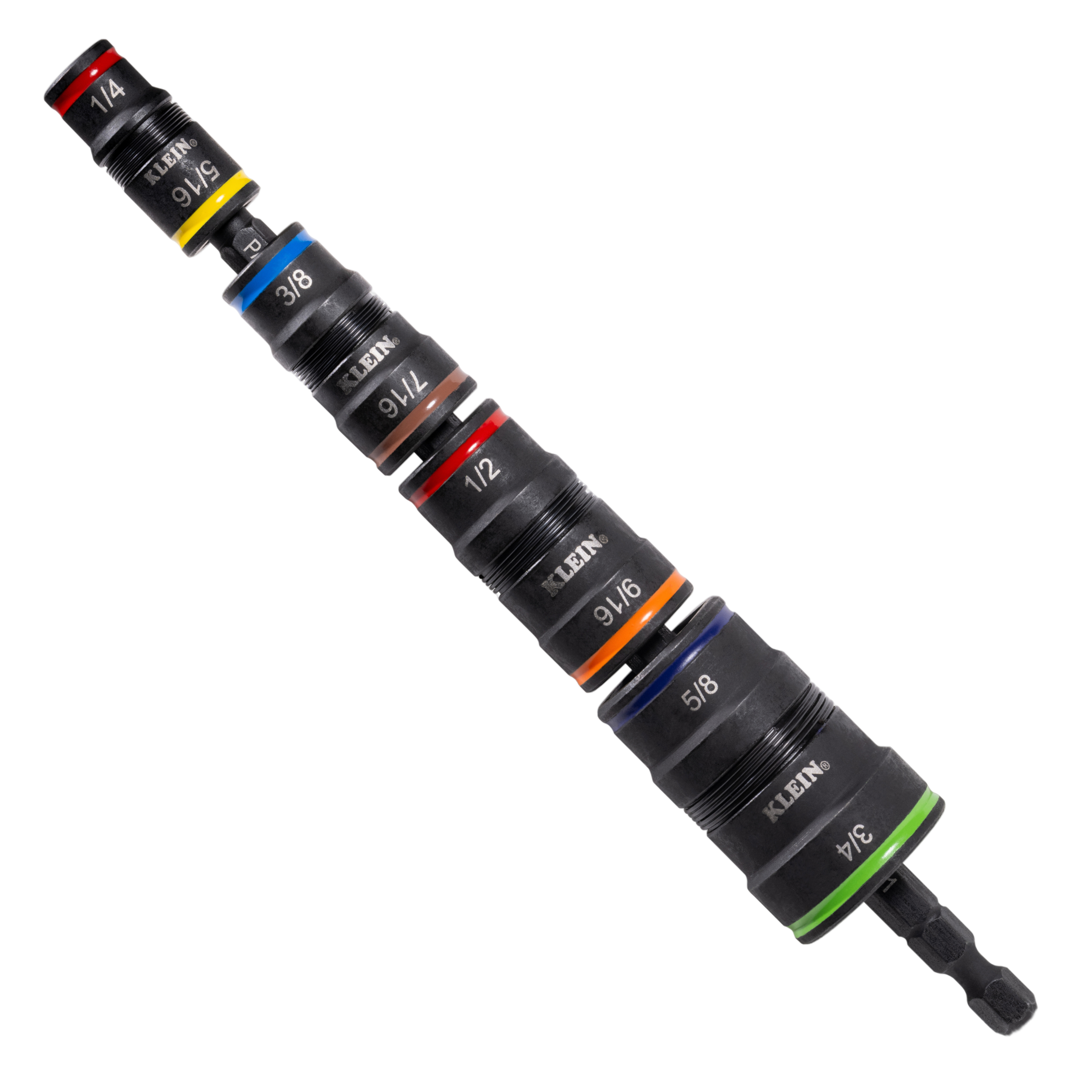 Klein 9-in-1 Impact Rated Flip Socket Set # 32934