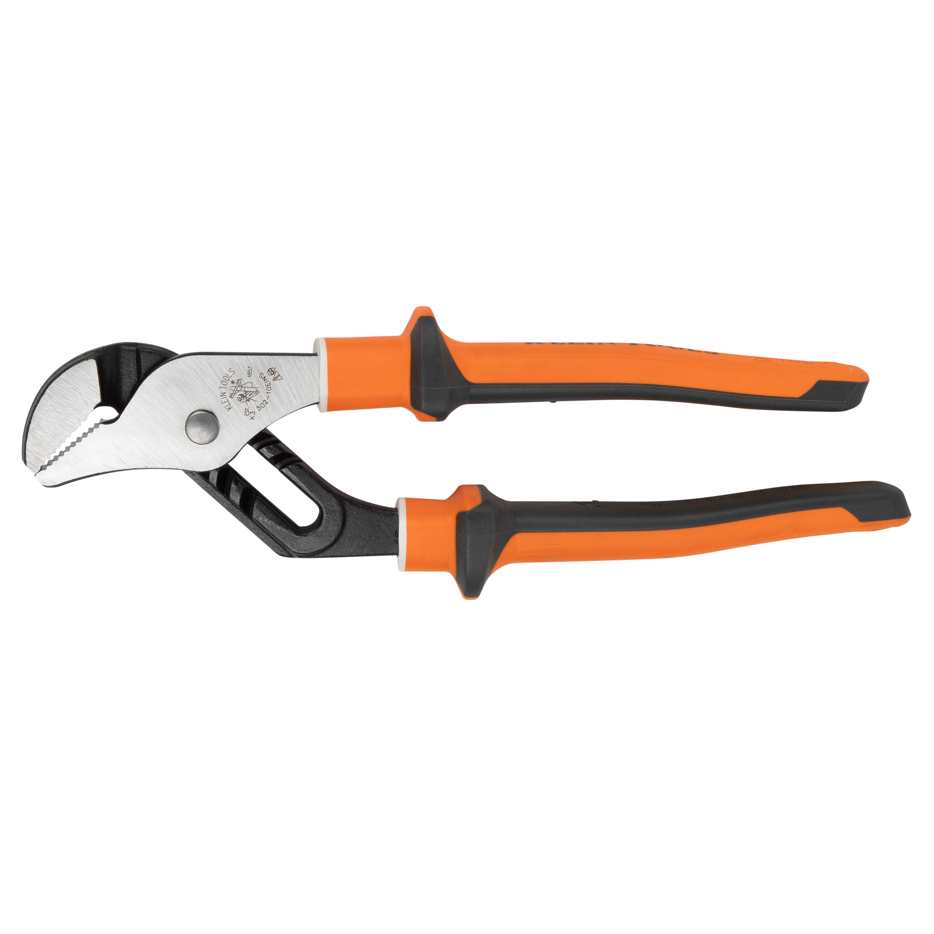 Klein Insulated Pump Pliers, Slim Handle, 10-Inch # 50210EINS