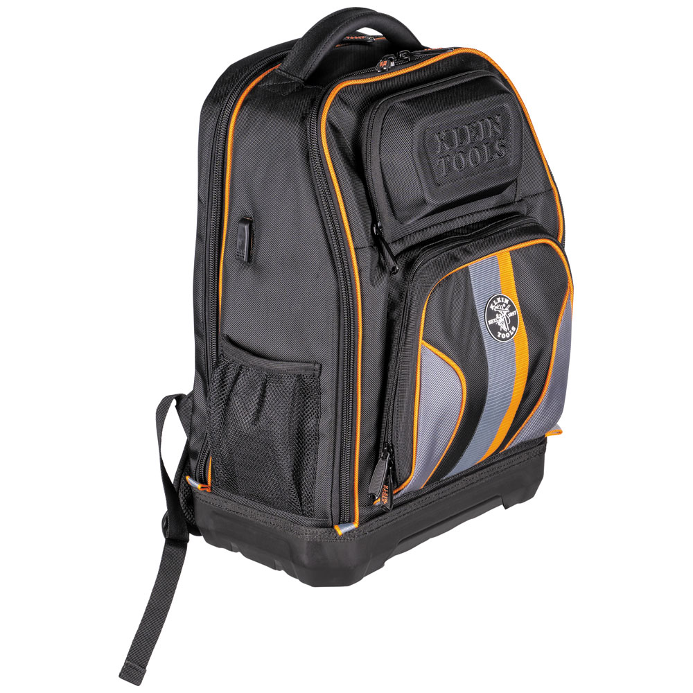 Klein Tradesman Pro XL Tech Tool Bag Backpack, 28 Pockets # 62805BPTECH
