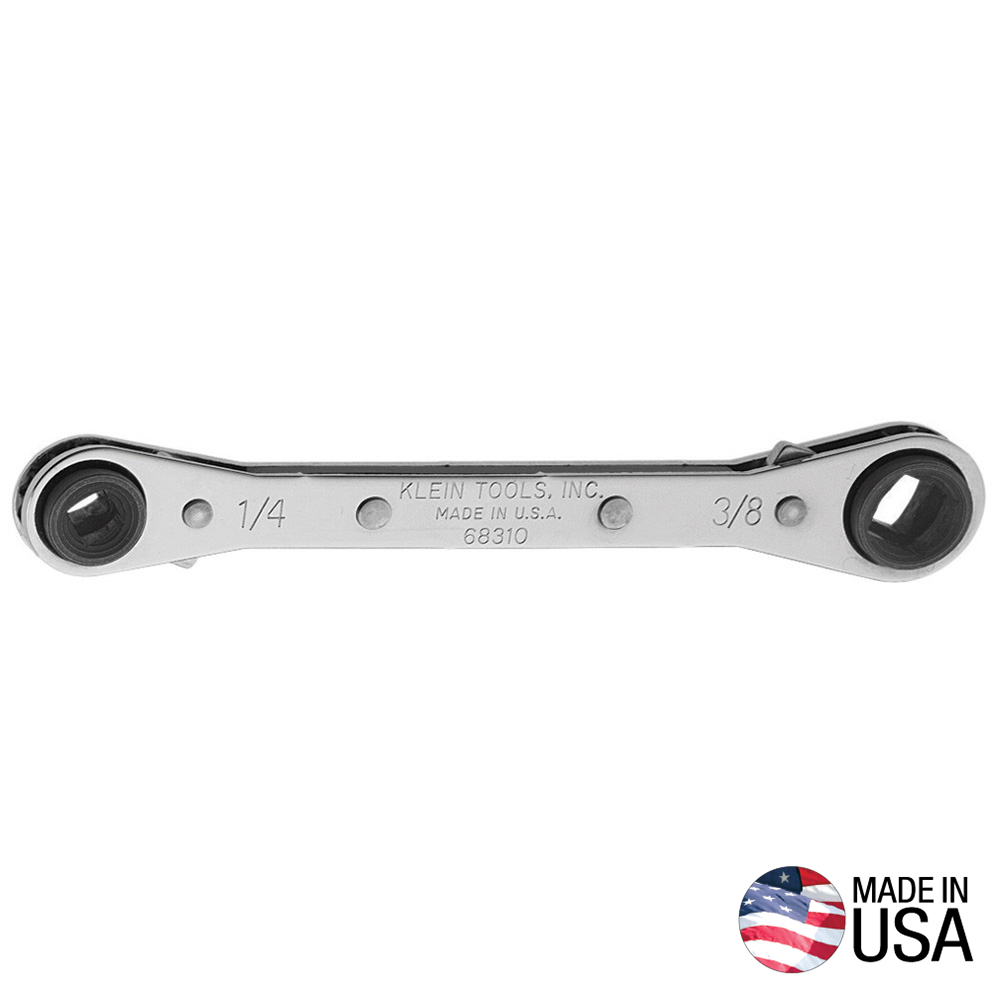 Klein Ratcheting Refrigeration Wrench 6-13/16-Inch # 68309