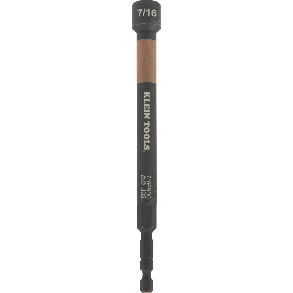 Klein 7/16-Inch Magnetic Color-Coded Power Nut Setter # 716PNDC