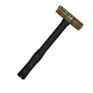 Klein Brass Sledge Hammer, Rubber Handle, 7-Pound # 7HBRFRH07