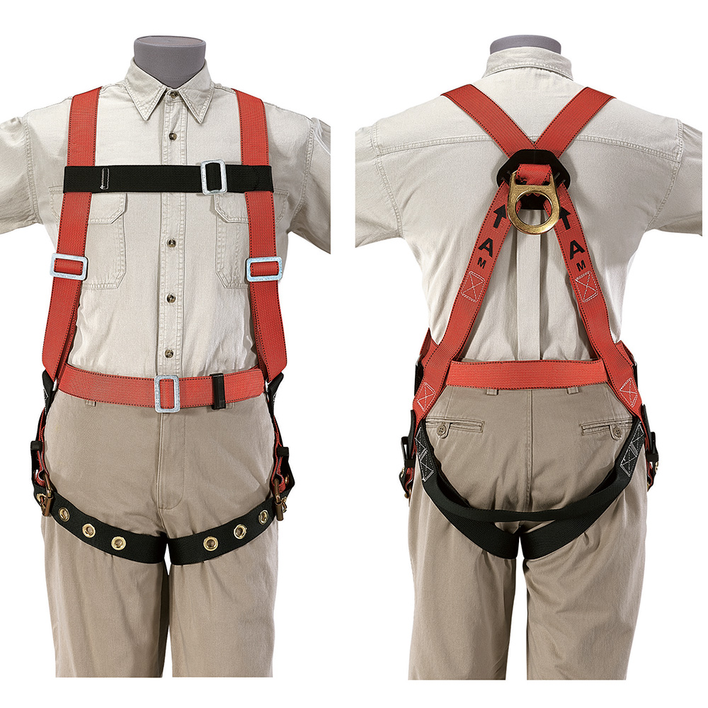 Klein Lightweight Fall-Arrest Harness, Large # 87021