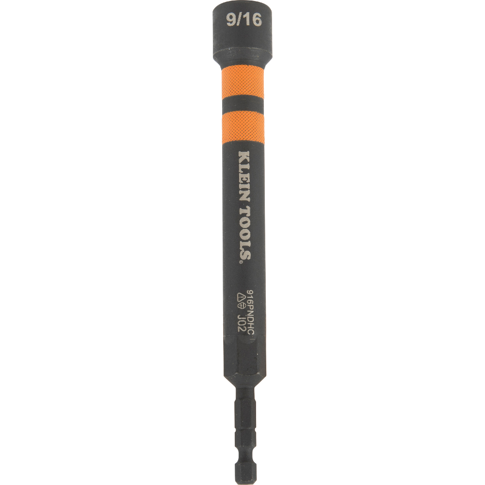 Klein 9/16-Inch Hollow Magnetic Color-Coded Power Nut Driver # 916PNDHC