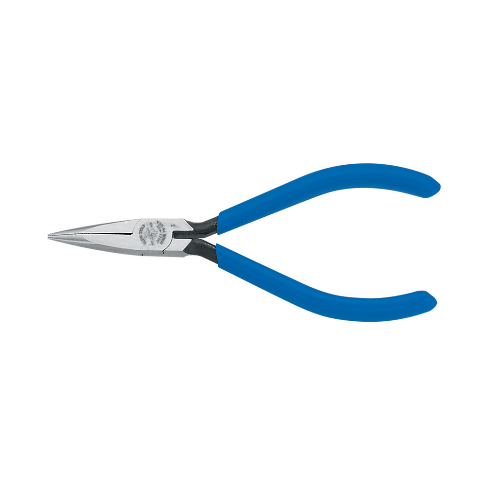 Klein Electronics Pliers, Slim Needle Nose, Spring-Loaded, 5-Inch # D321-41/2C