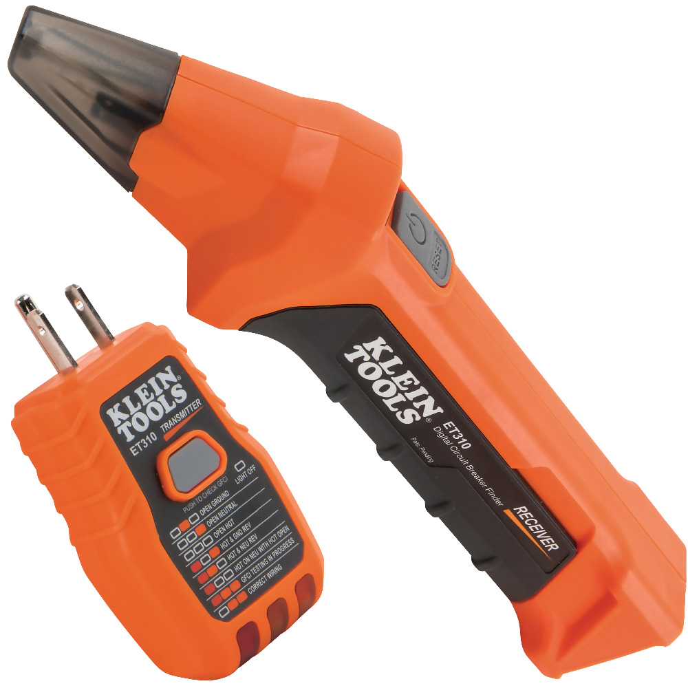Klein Digital Circuit Breaker Finder with GFCI Outlet Tester # ET310