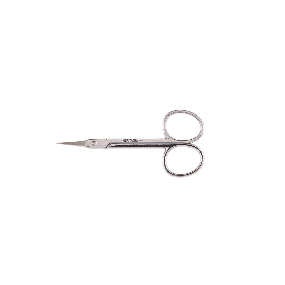 Klein Embroidery Scissor, Fine Point. Curved Blade # G103C