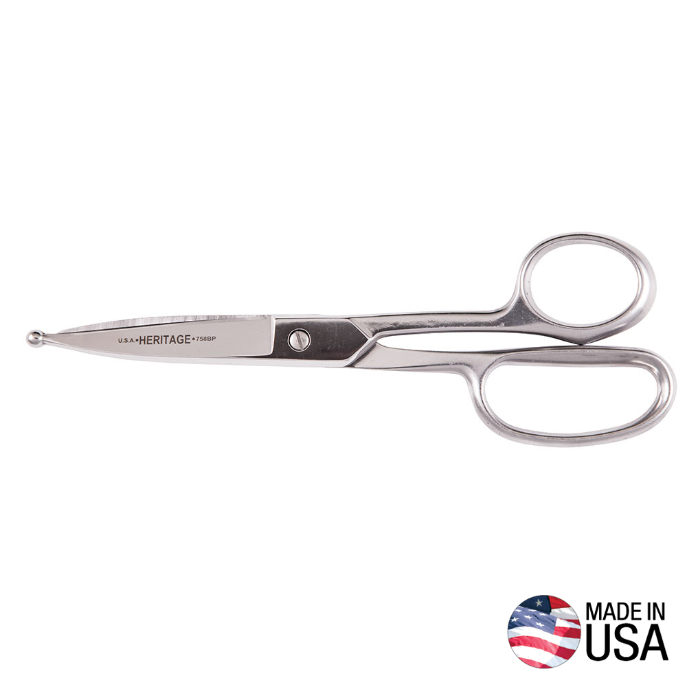 Klein Straight Stainless Trimmer w/Ball Point, 8-Inch # G758BP