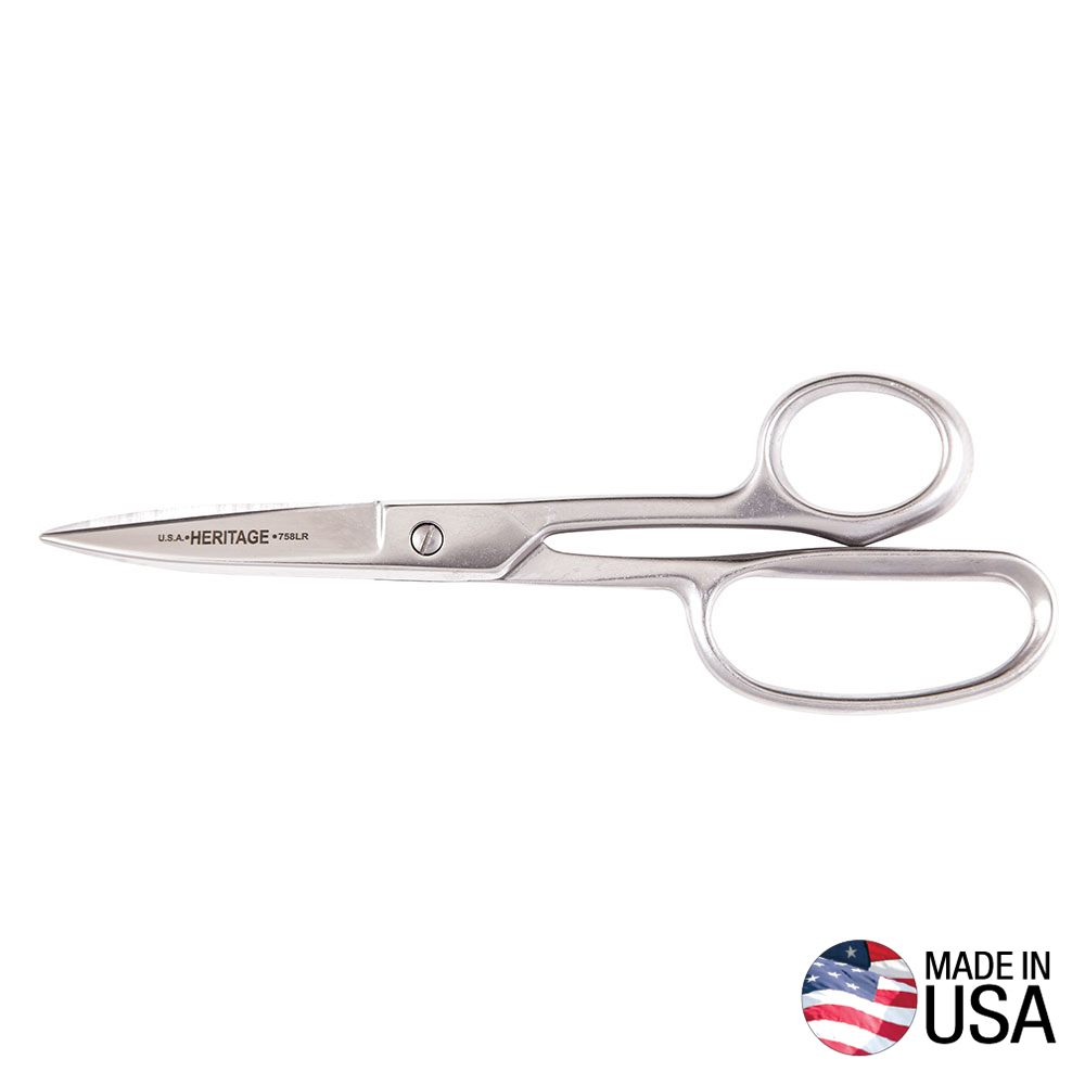 Klein Straight Stainless Trimmer w/Large Ring, 9-Inch # G758LR