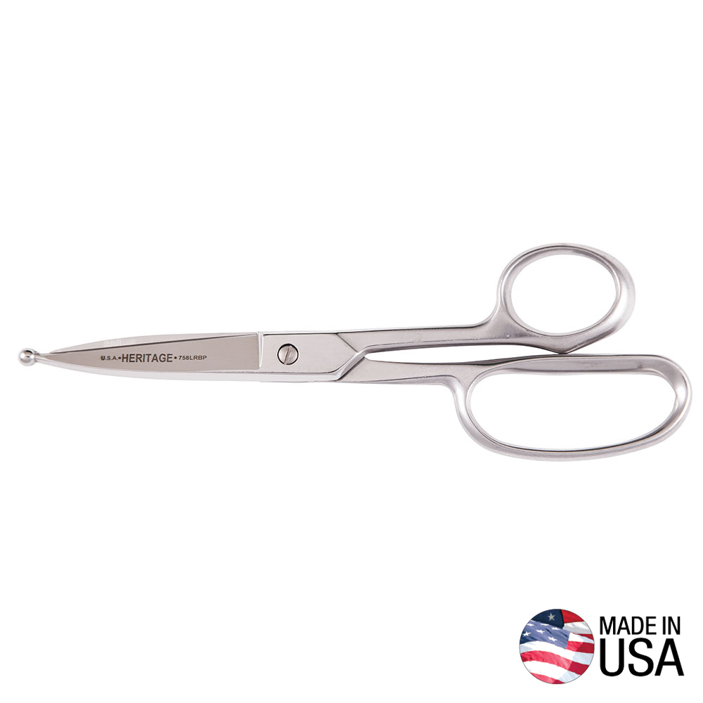 Klein Straight Trimmer, Large Ring, Ball Point, 9-Inch # G758LRBP