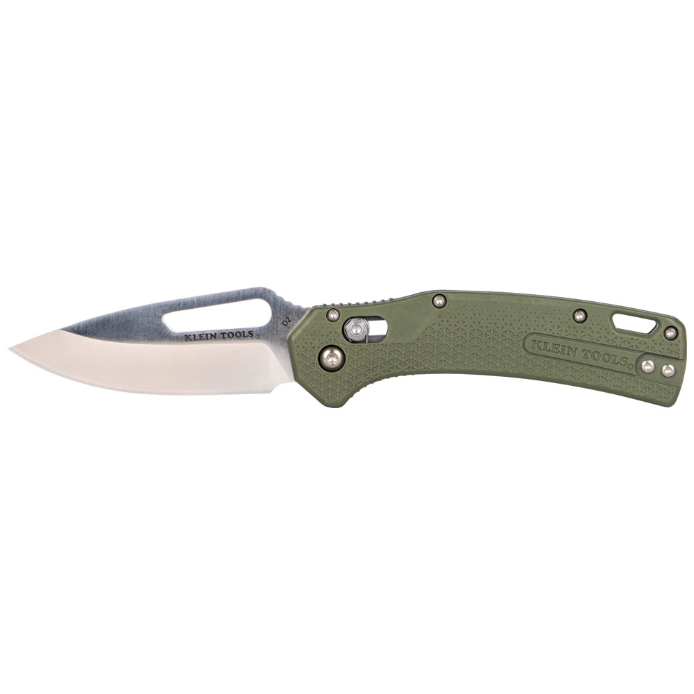 Klein Kto Resurgence Knife, Drop Point Blade, Moss Green Handle # OGK000GNT