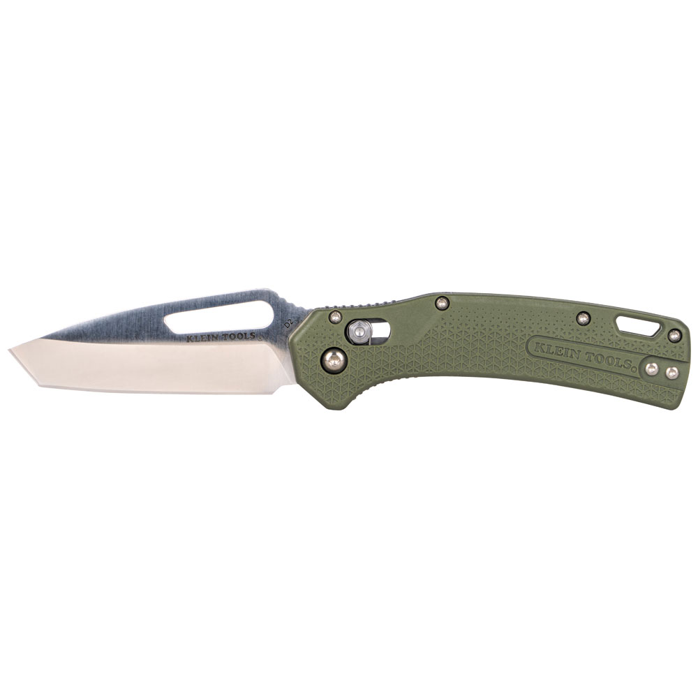 Klein Kto Resurgence Knife, Tanto Blade, Moss Green Handle # OGK001GNT