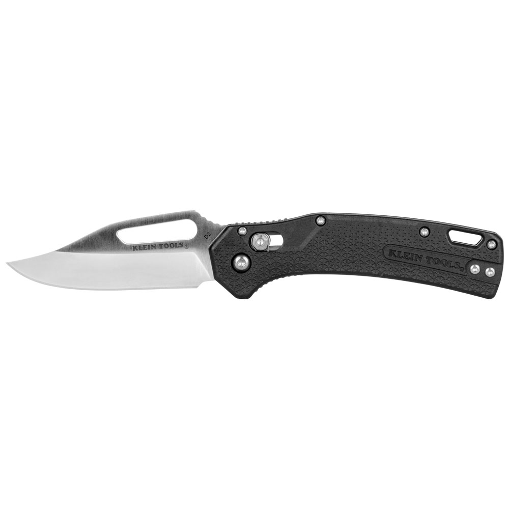 Klein Kto Resurgence Knife, Clip Point Blade, Black Handle # OGK002BKT