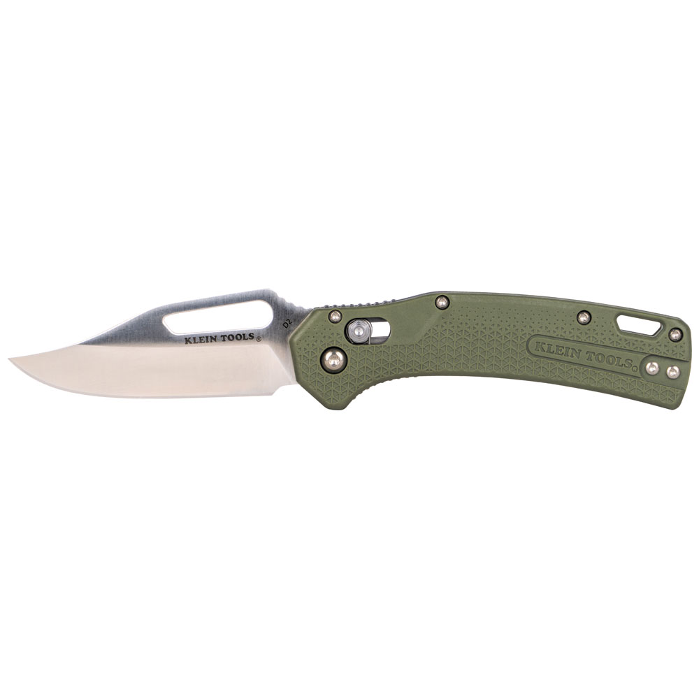 Klein Kto Resurgence Knife, Clip Point Blade, Moss Green Handle # OGK002GNT