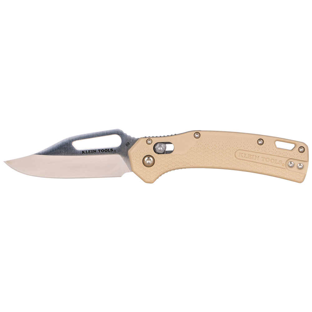 Klein Kto Resurgence Knife, Clip Point Blade, Sand Handle # OGK002TNT
