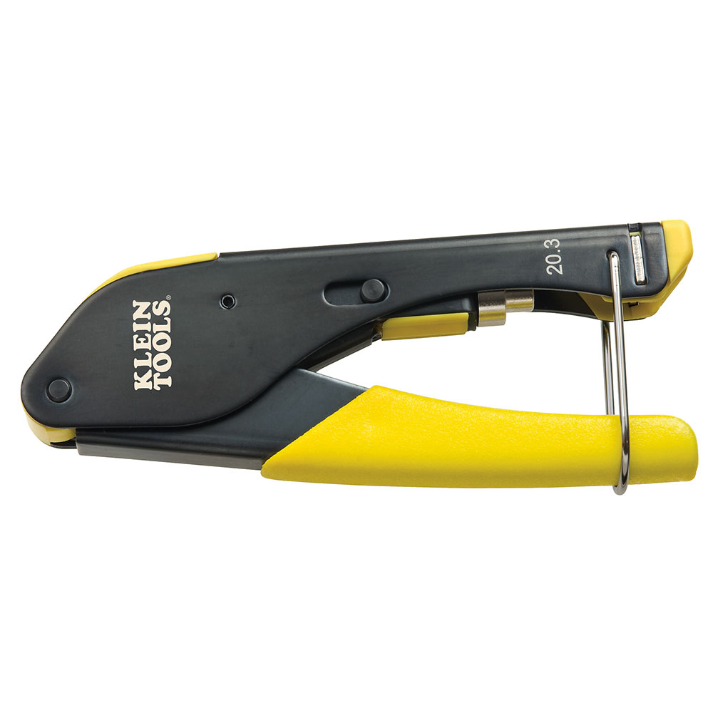 Klein Compact Compression Crimper, F-Connector # VDV212-008-SEN