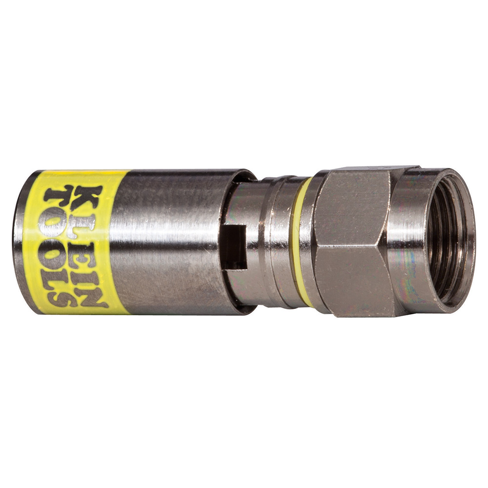 Klein Universal F Compression Connectors RG6/6Q 50-Pack # VDV812-612