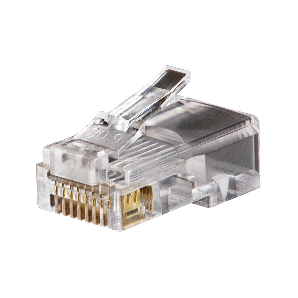 Klein Modular Data Plugs RJ45, CAT5E, 100-Pack # VDV826-611