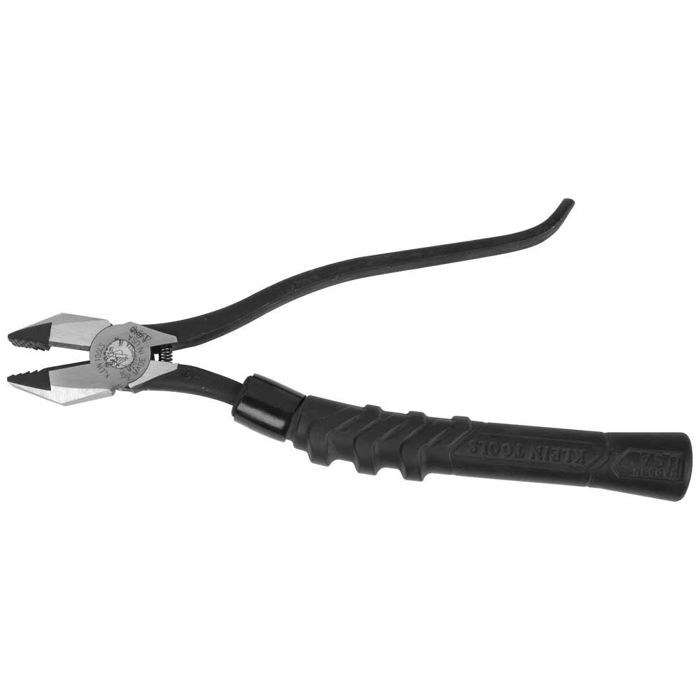 Klein Slim-Head Ironworker's Pliers Comfort Grip, Aggressive Knurl, 9-Inch # M2017CSTA