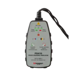 Megger Megger Voltage Indicators and Socket Testers PSI410 Phase Sequence Indicator
