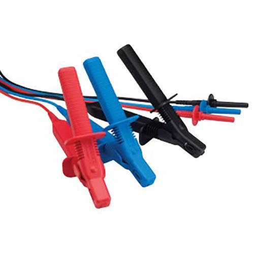 Megger Lead Set HV 3X10 m Medium Clips # 1002-643