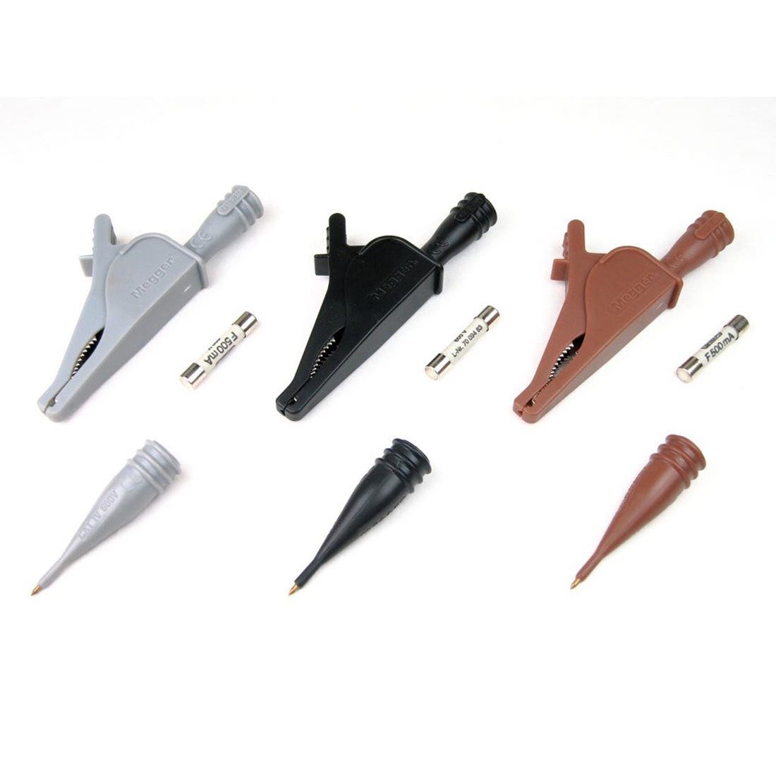 Megger PSI410 Probe Tip and Crocodile Clip Set # 1007-289