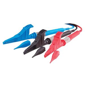 Megger 2.5 kV Silicone Test Leads + Clips X3