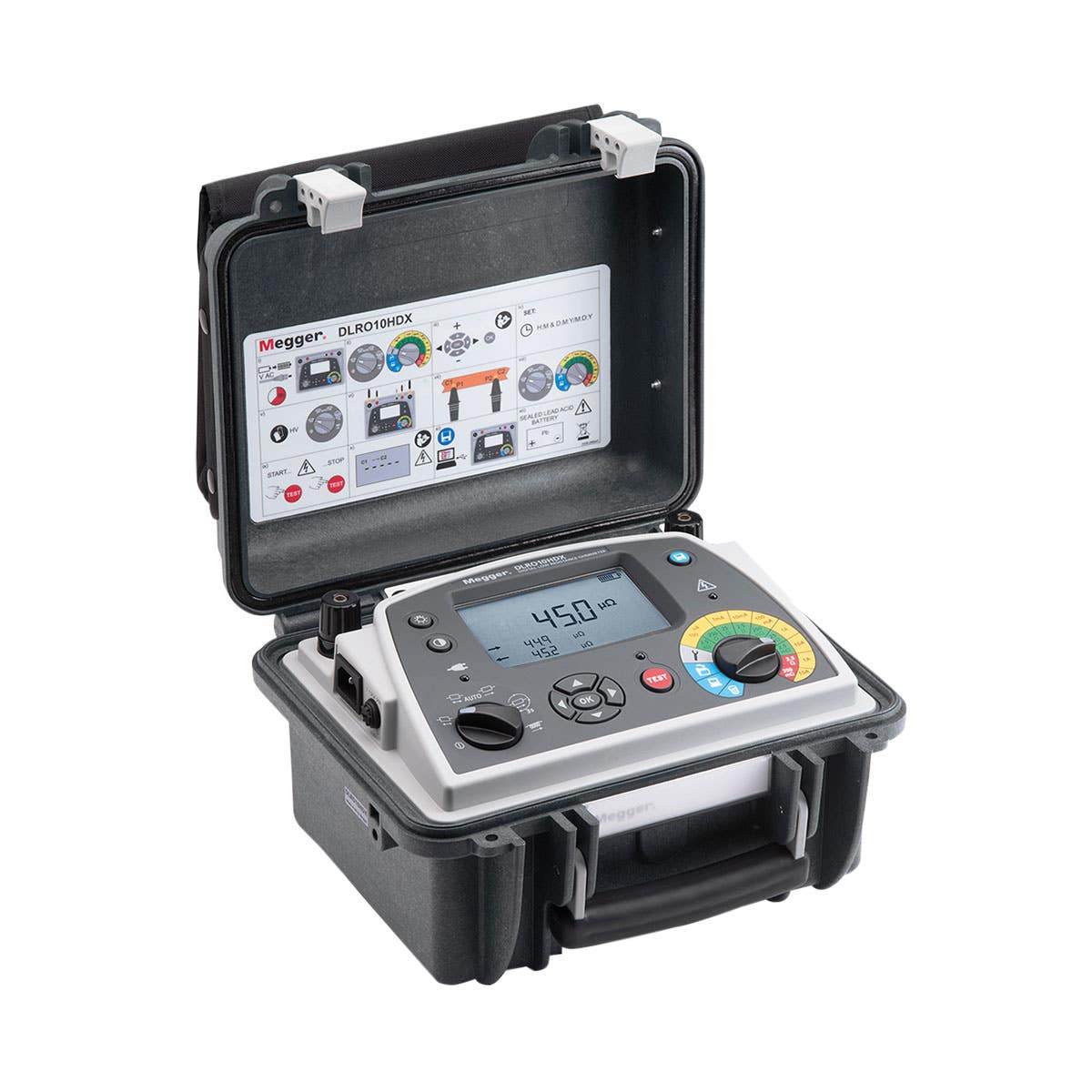 Megger DLRO-10HDX-DH4C-P3 # 1008-075