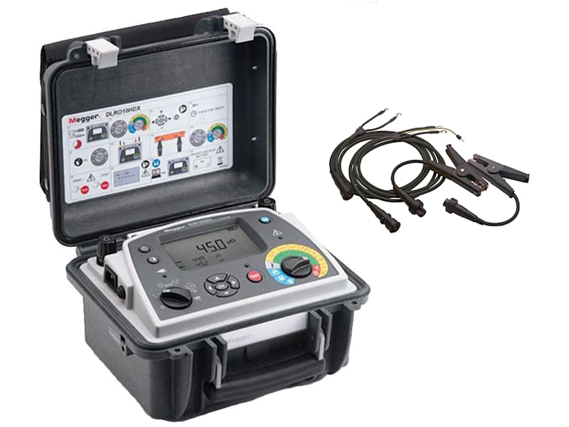 Megger DLRO-10HDX-KC1-TL3-C-P3 # 1008-095