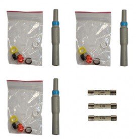 Megger MPQ Fused Adapter Kit (3 Adapters + 3 Fuses) # 1008-645