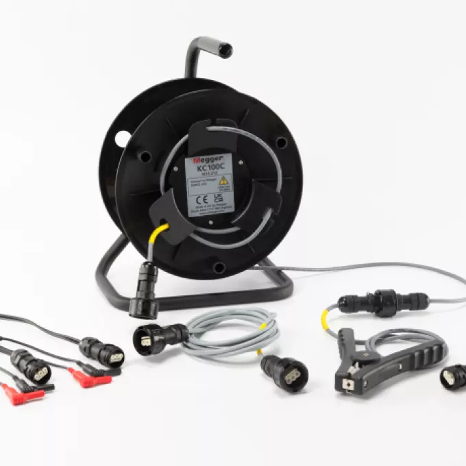 Megger KC50C-KIT Kelvin Clip/Probe Reel (50 m+3 m) # 1013-211