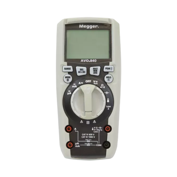 Megger AVO840 CAT III/CAT IV Bluetooth TRMS Multimeter # 1015-514