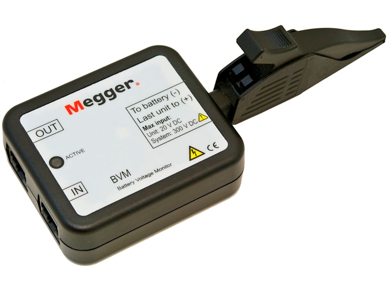 Megger BVM150 Battery Voltage Monitor System (16 BVM Units, Clamps, Case) # CJ-59092-US-EN