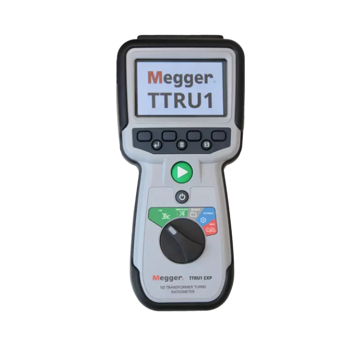 Megger TTRU1-ADV Single-Phase Handheld Turns Ratiometer (62.5 V AC) # TTRU1-ADV