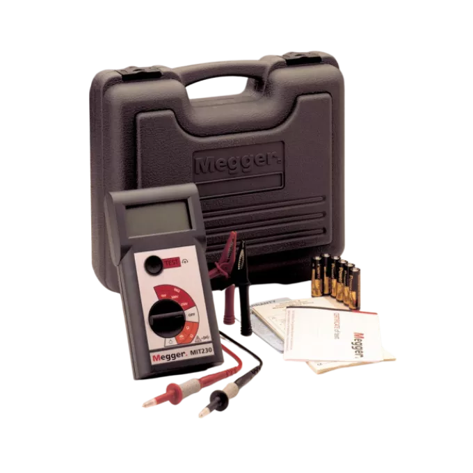 Megger Unfused Lead Set, Red/Black (Boxed) # 1014-293