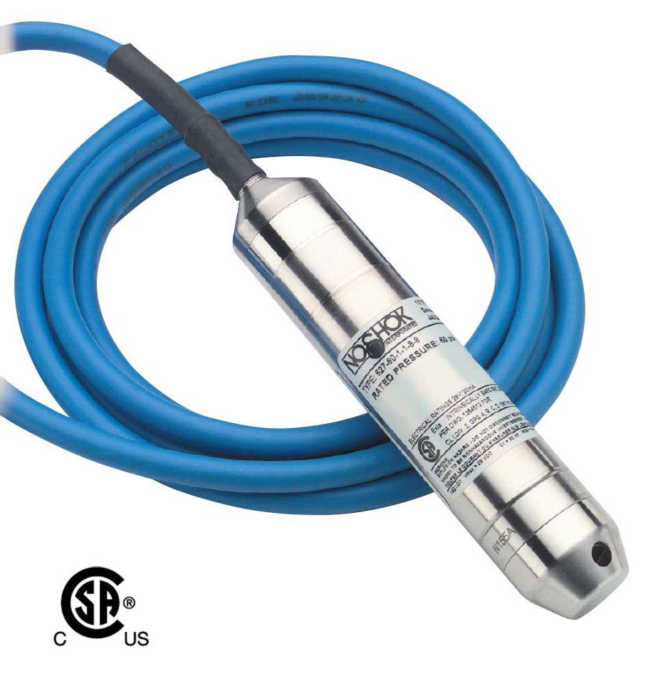 NOSHOK 627 Series Intrinsically Safe Submersible Level Transmitter