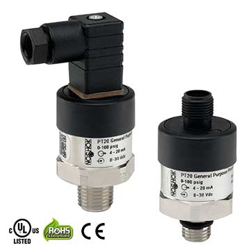 Pressure Transducers & Transmitters