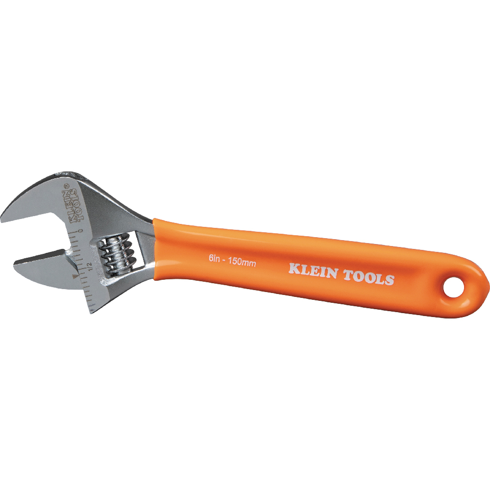Klein Extra-Capacity Adjustable Wrench, 6-Inch # O5076