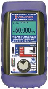 PIE 850 4-20 and 10-50 mA Multifunction Diagnostic Single-Channel Calibrator # PIE-850
