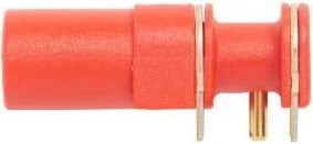 Pomona Electronics Right Angle 4 mm Mounting Safety Jack for PCB, Red # 73099-2