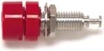 Pomona Electronics Banana Jack, Tin Plated (Orange) Bulk # 1581-3
