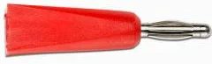 Pomona Electronics Banana Plug, DIY, 2 mm, 10/Pack (Red) # 5936-2