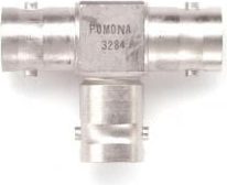 Pomona Electronics Adapter, BNC T, 3 Recep # 3284