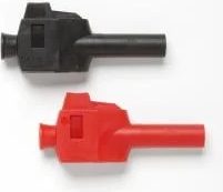 Pomona Electronics Sheathed Banana Plug, Quick Connection (Black) # 73091-0