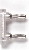 Pomona Electronics Double Banana Plug Shorting Bar, Insulated
