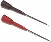 Pomona Electronics Extended Fine PT Tip Adapter Set (Set Red/Black) # 6262-02