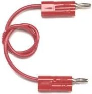 Pomona Electronics Banana Plug Patch Cord (Red) # HB-36-2