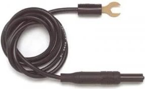 Pomona Electronics Low EMF Patch Cord (Red) # 5295-36-2