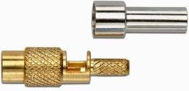 Pomona Electronics MCX Jack Straight Crimp, RG179 # 73012