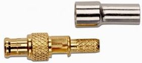 Pomona Electronics MCX Plug Straight Crimp, RG179 # 73004